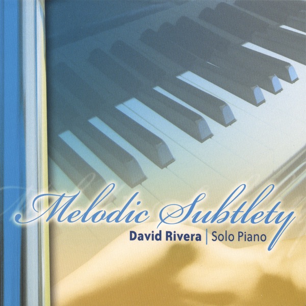 Cover of Melodic Subtlety: piano keys in blue light